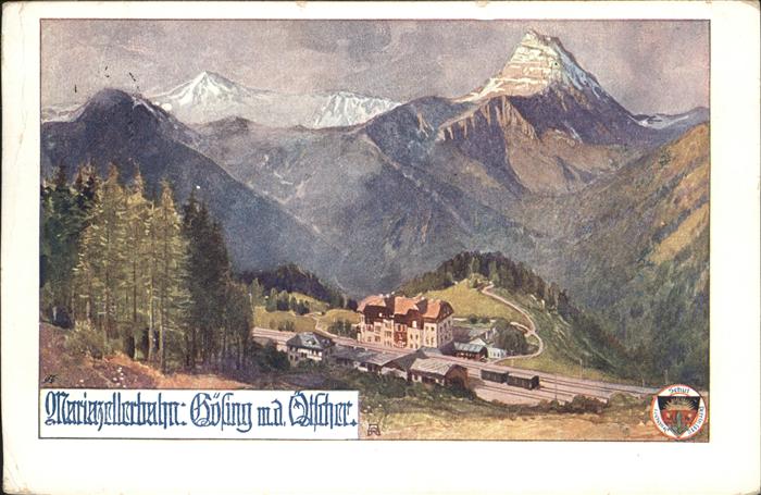 Oetscher Göling Mariasellerbahn Wappen