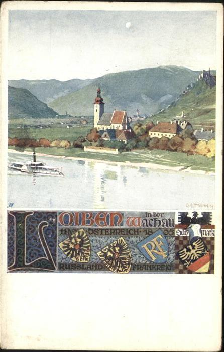 Loiben Niederoesterreich Wappen Wachau