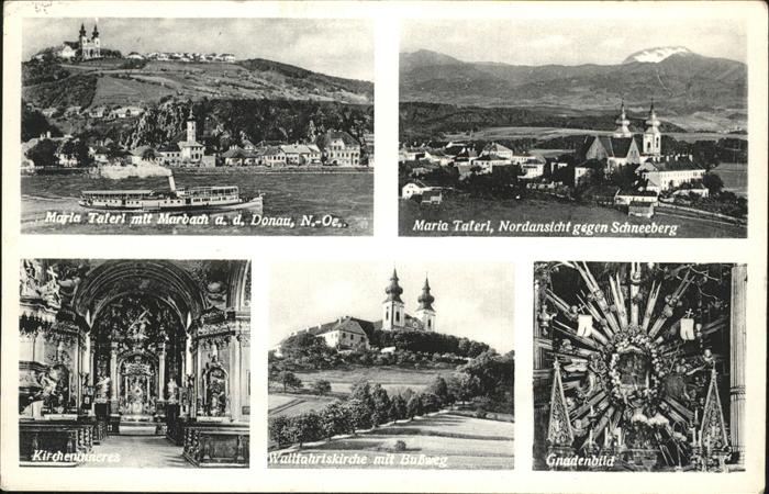 Maria Taferl Marbach Schneeberg Gnadenbild Wallfahrt