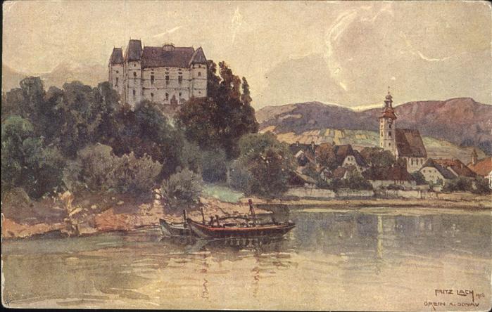 Grein Donau Oberoesterreich Schloß Greinburg