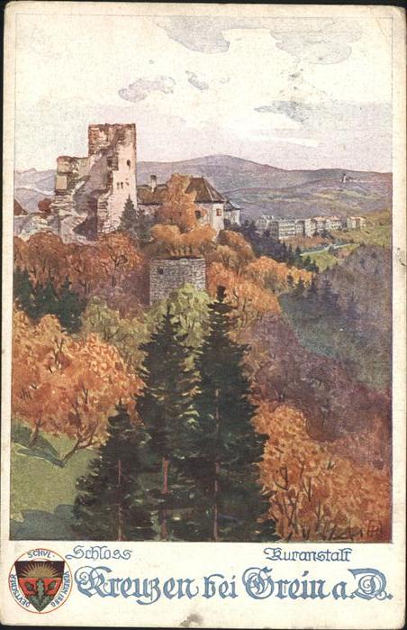 Kreuzen Grein Schloss Kreuzen Wappen