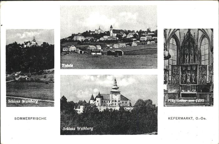 Kefermarkt Schloss Weinberg Flügelaltar 1495