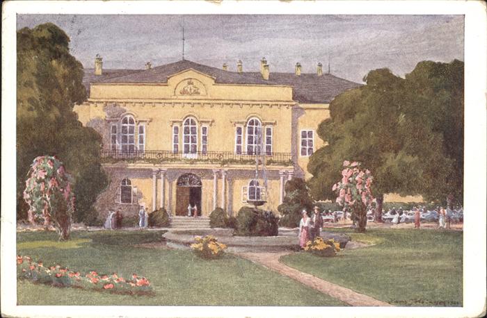 Bad Hall Oberoesterreich Brunnen Kuranstalt