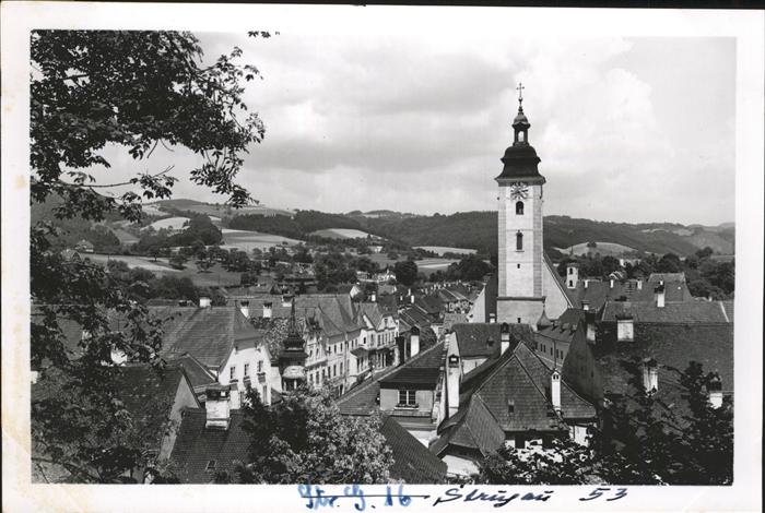 Grein Donau Oberoesterreich Schlossberg