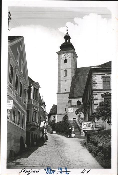 Grein Donau Oberoesterreich Greinburg Pfarrkirche