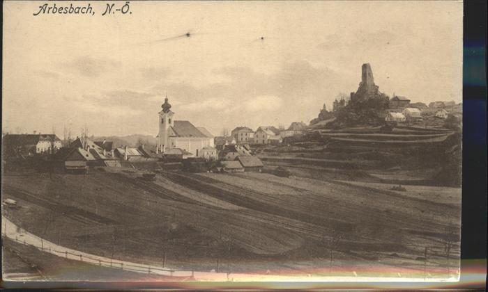 Aresbach Niederoesterreich Ruine