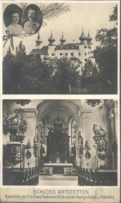 Artstetten-Poebring Ruhestätte Erzh. Franz Ferdinand d Este