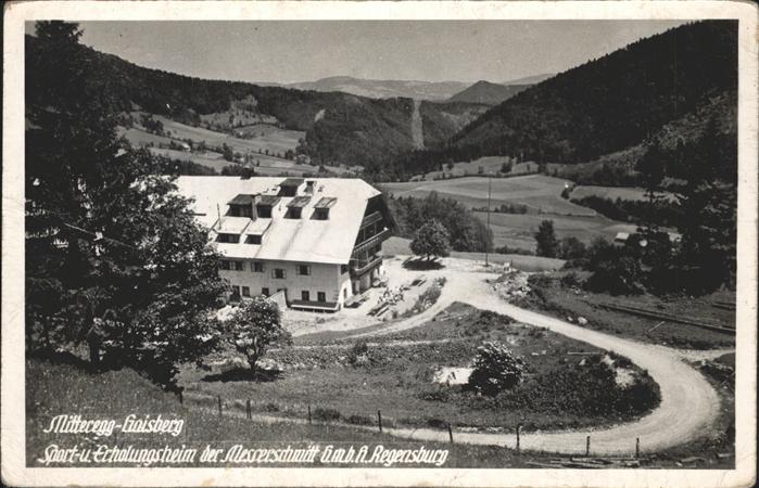 Gaisberg Mitteregg Sport Erholungsheim Messersch