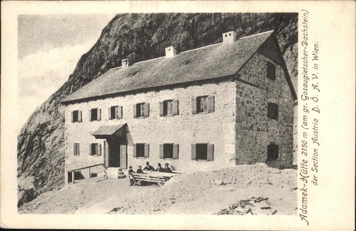 Gosaugletscher Adamek Hütte Dachstein