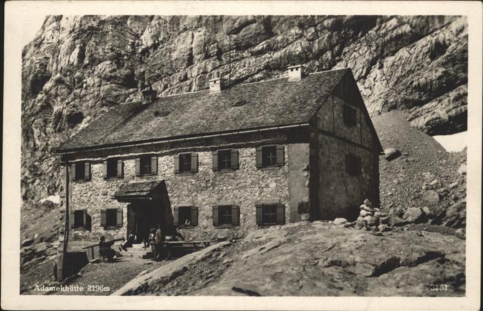 Dachstein Gebirge Adamekhütte