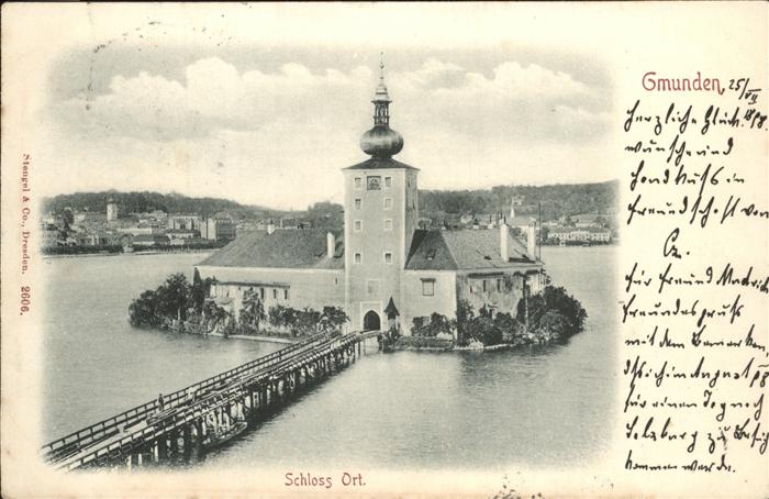Gmunden Salzkammergut Schloss Ort