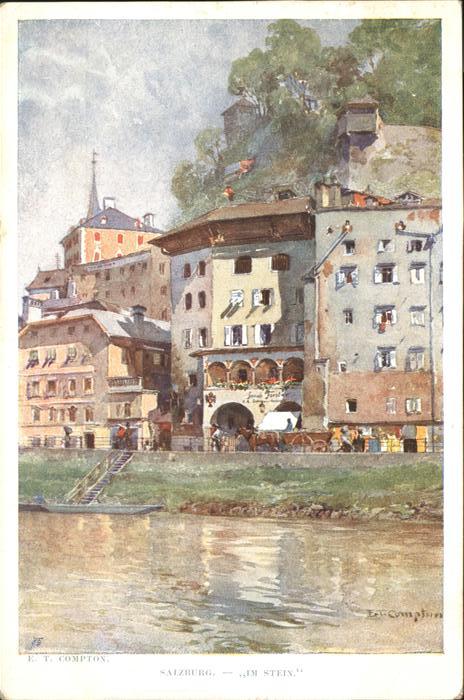 Salzburg Oesterreich Am Stein