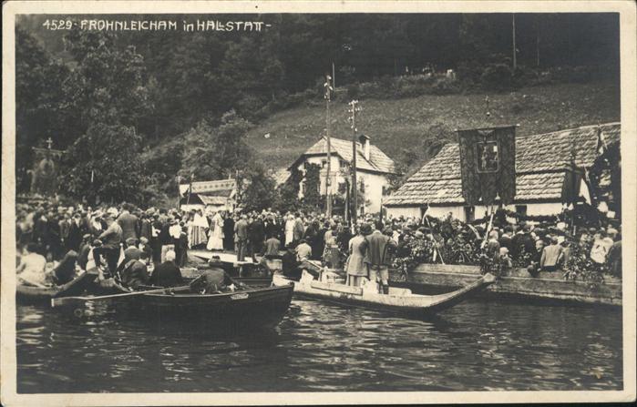 Hallstatt Austria Frohnleicham Prozession
