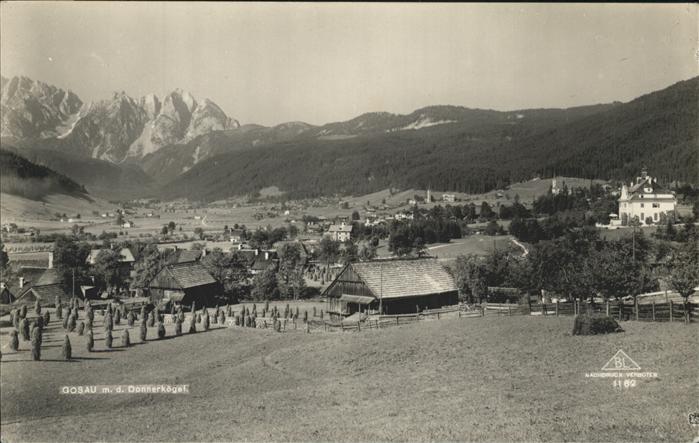 Gosau Oberoesterreich Donnerkögel