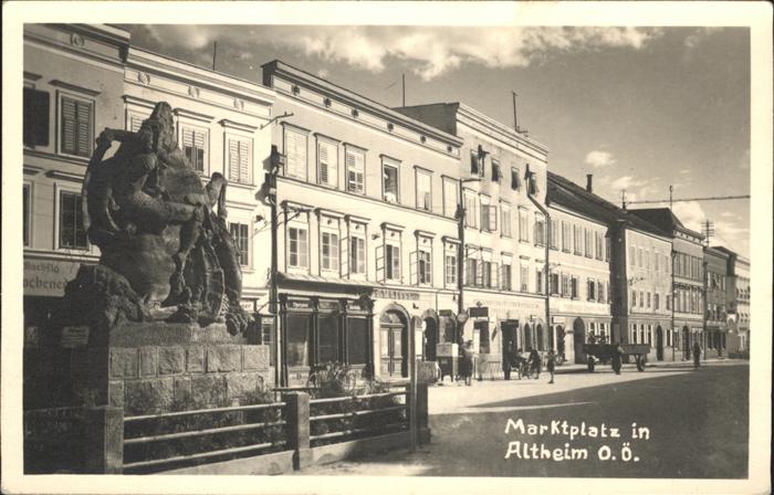 Altheim Oberoesterreich Marktplatz