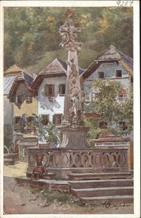 Hallstatt Austria Marktplatz