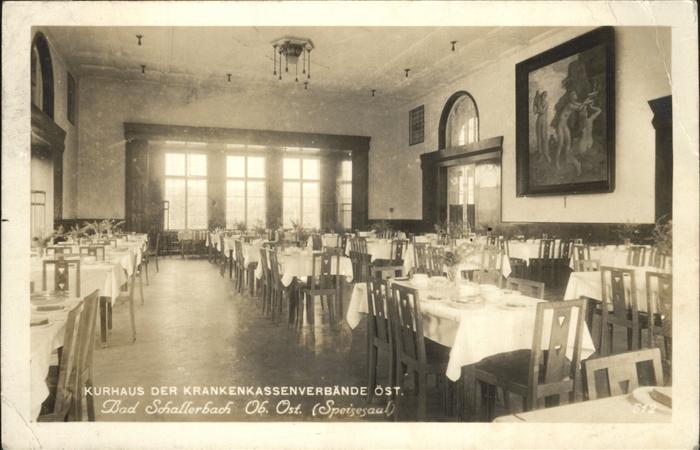 Bad Schallerbach Kurhaus Krankeknkassenverbände ÖST.