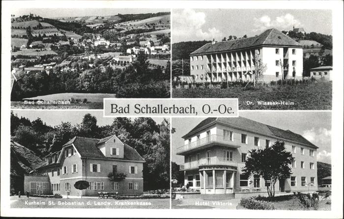 Bad Schallerbach Hotel Viktoria Kurheim St. Sebastian Dr