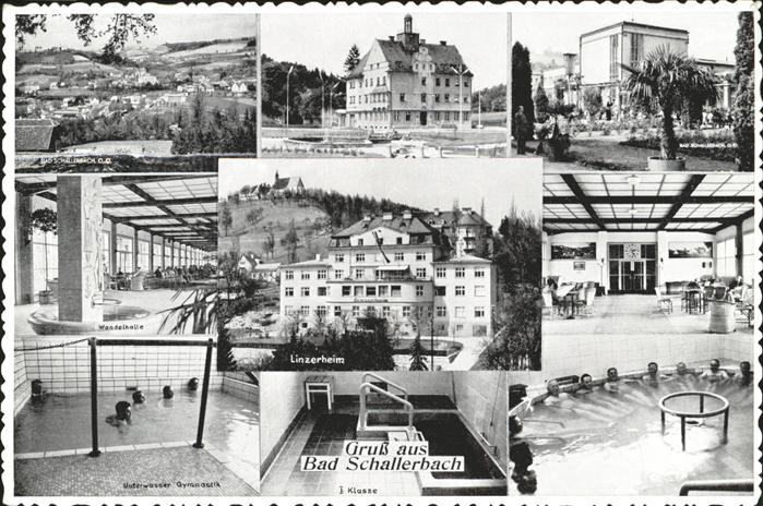 Bad Schallerbach Linzerheim Wasser Gymnastik Wandelhalle