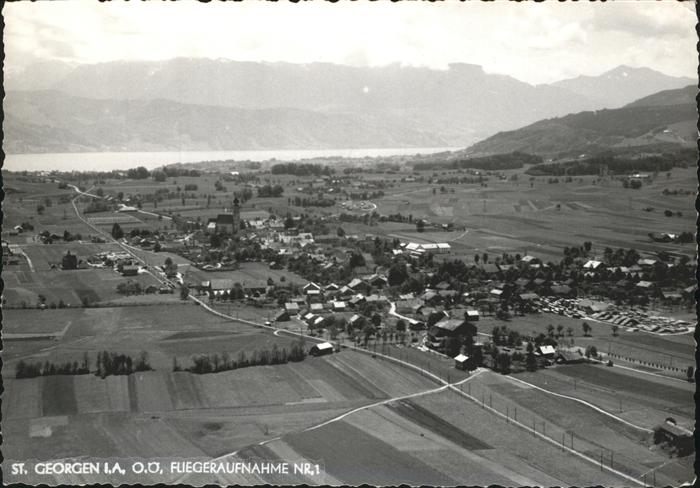 St Georgen Attergau Flugaufnahme