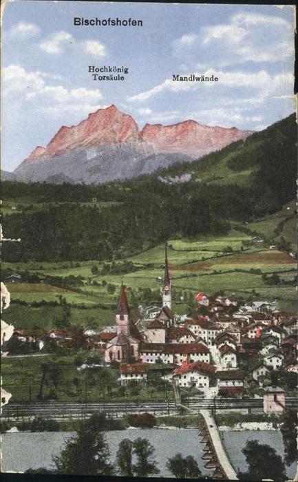 Bischofshofen Teilansicht Bischofshofen Salzach Brück