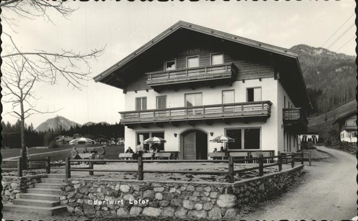 Lofer Gasthaus Eberlwirt Lofer Saalachtal Ste