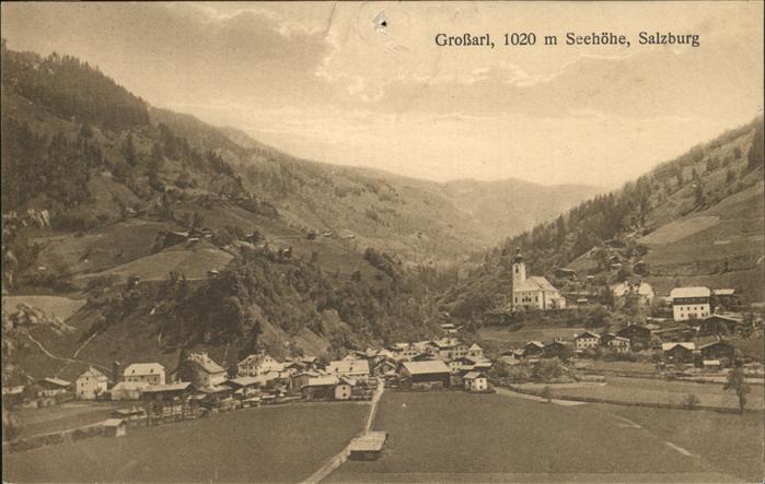 Grossarl Teilansicht Grossarl Grossarltal Pongau