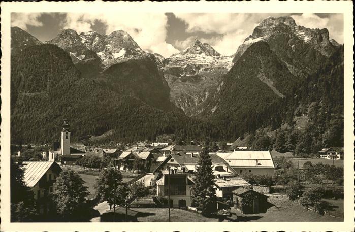 Lofer Teilansicht Lofer Saalachtal Steinberge