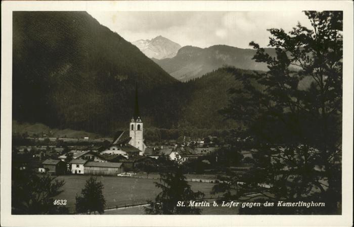 St Martin Lofer Teilansicht St. Martin Kirche Saalachta