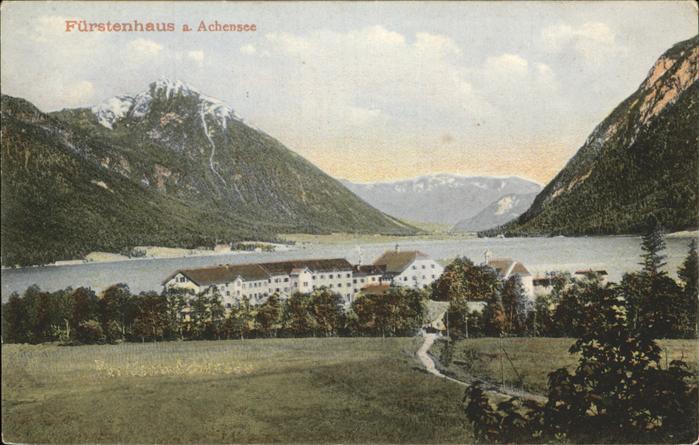 Achensee Fürstenhaus am Achensee Karwendelgebirg