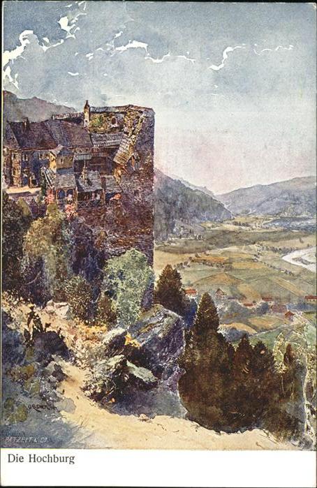 Hochburg-Ach Die Hochburg Künstlerkarte
