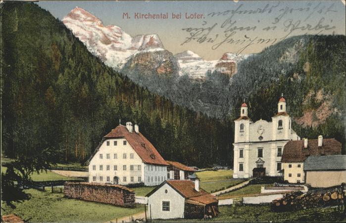 St Martin Lofer Maria Kirchental Wallfahrtskirche Lofer