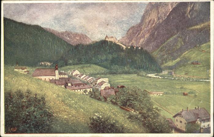 Werfen Salzburg Teilansicht Werfen Pass Lueg Festung Ho