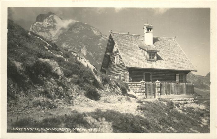 St Wolfgang Wolfgangsee Ditteshütte Schafberg Salzkammergut