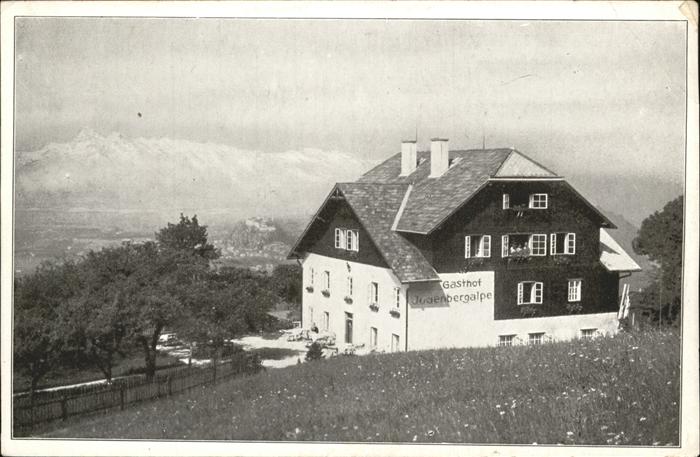 SALZBURG  AT Gasthof Pension Judenbergalpe am Gaisberg Aussicht auf Salzburg Fes