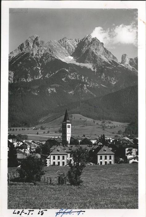 Saalfelden Steinernes Meer Teilansicht Saalfelden Saalachtal Breit