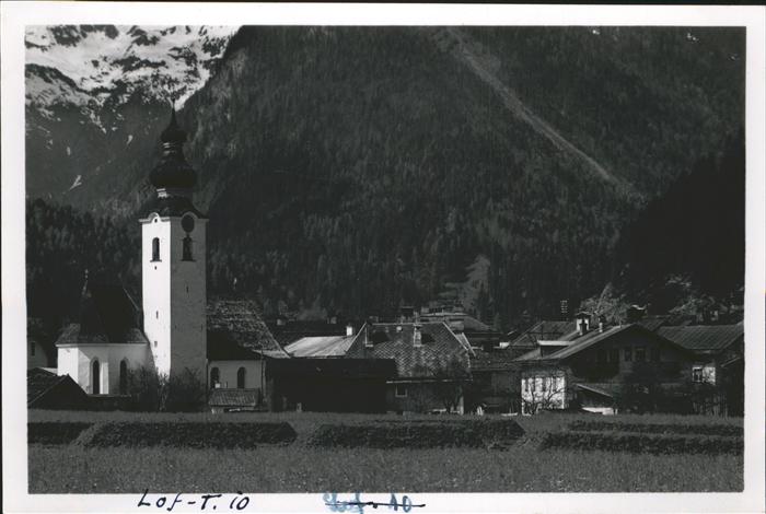 Lofer Teilansicht Lofer Saalachtal Steinberge