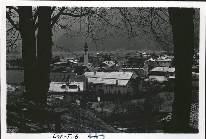 Lofer Teilansicht Lofer Saalachtal Steinberge