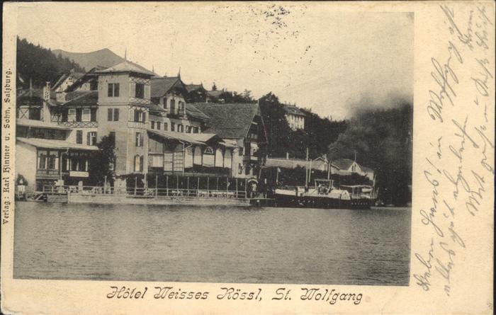 St Wolfgang Wolfgangsee ---