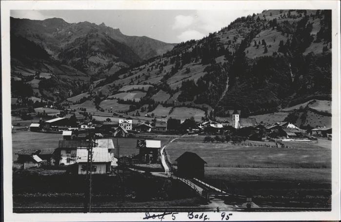 Dorfgastein Teilansicht Dorfgastein Gasteinertal