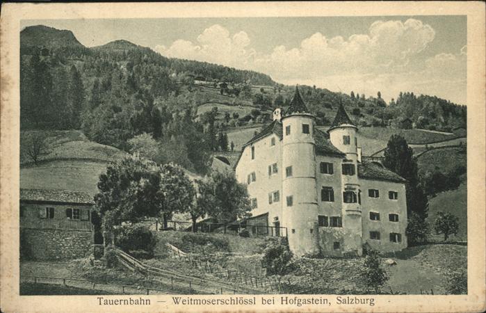 Bad Hofgastein Salzburg Weitmoserschlössl bei Hofgastein Tauern