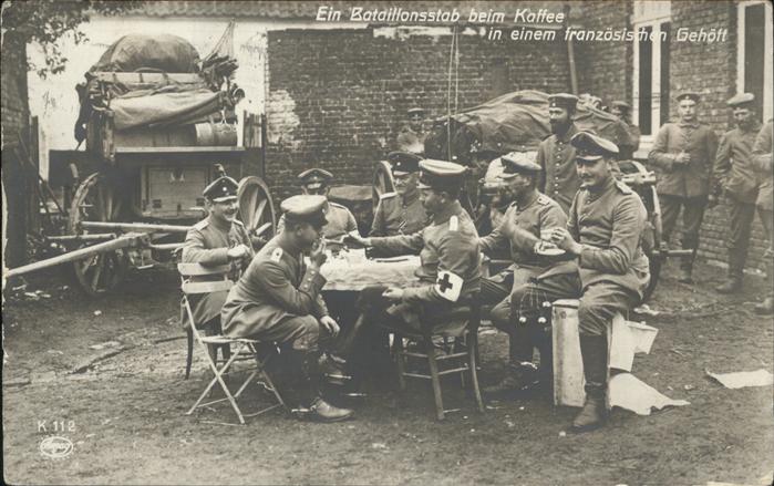 Soldatenleben Bataillonsstab Charlottenburg