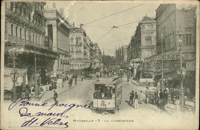 Strassenbahn Marseille La Cannebiere