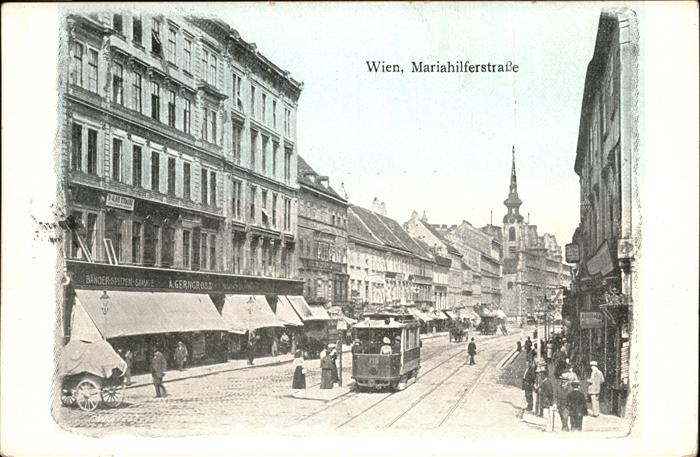 Strassenbahn Wien Mariahilferstrasse