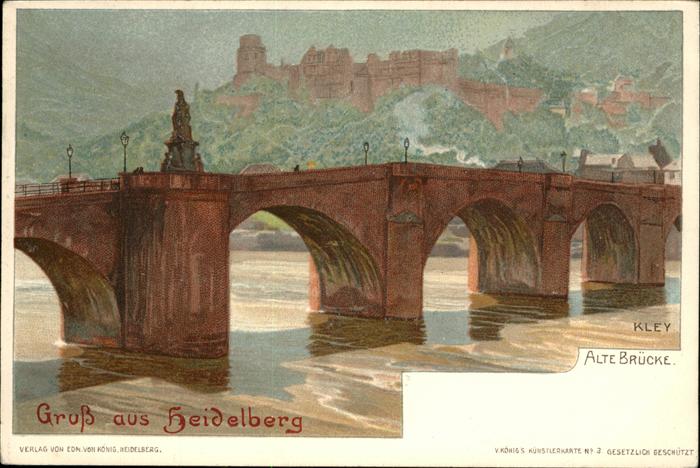 Kley Alte Brücke Heidelberg