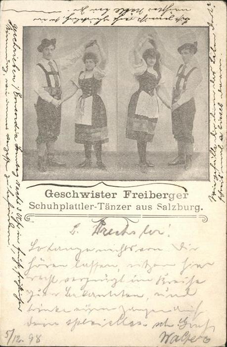 Schuhplattler Geschwister Freiberger Salzburg