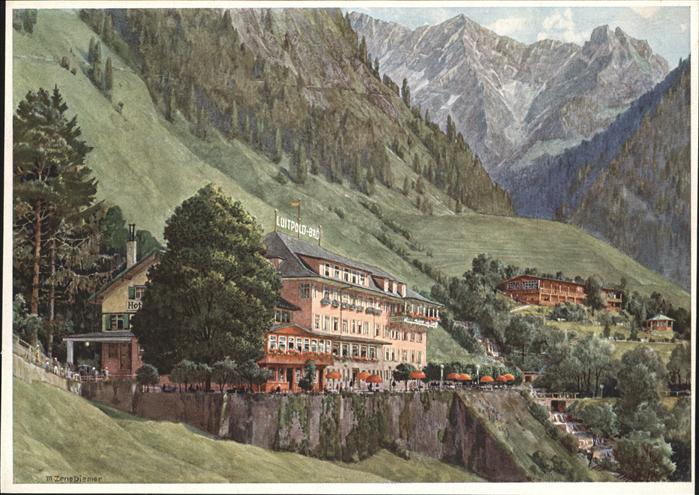 Diemer Zeno Litho Luitpoldbad Schwefel Moor