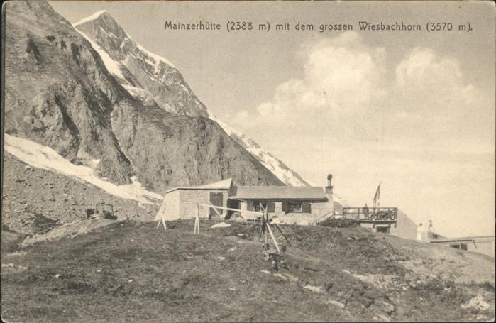 Wiesbachhorn Mainzerhütte