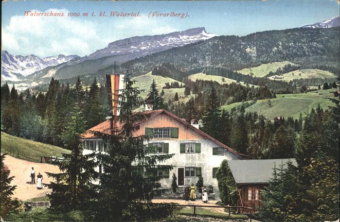 Walserschanz Kleinwalsertal Walsertal