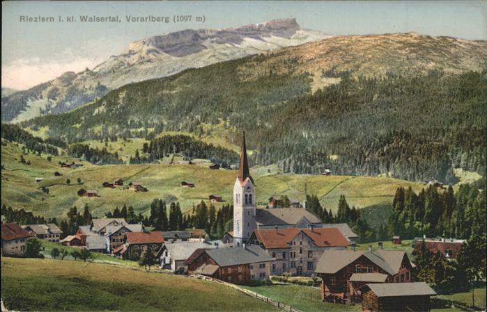 Riezlern Kleinwalsertal Vorarlberg Vorarlberg